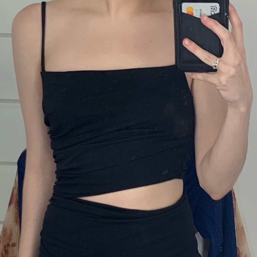 House of Harlow black bodycon dress